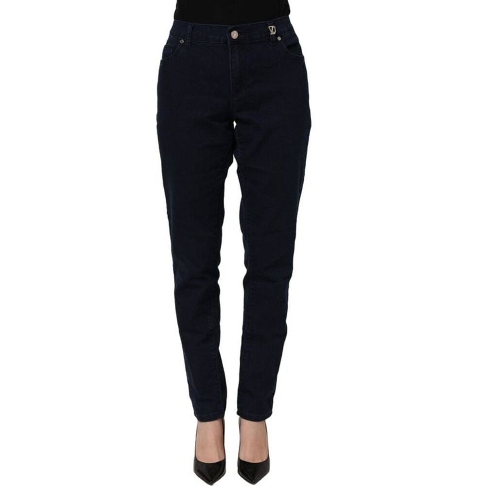Versace Jeans Couture Blue High Waist Skinny Denim Trouser Women's Jeans